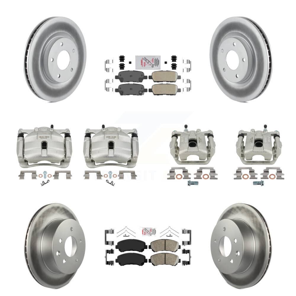 Transit Auto - KCG-102650N - Front and Rear Disc Brake Kits