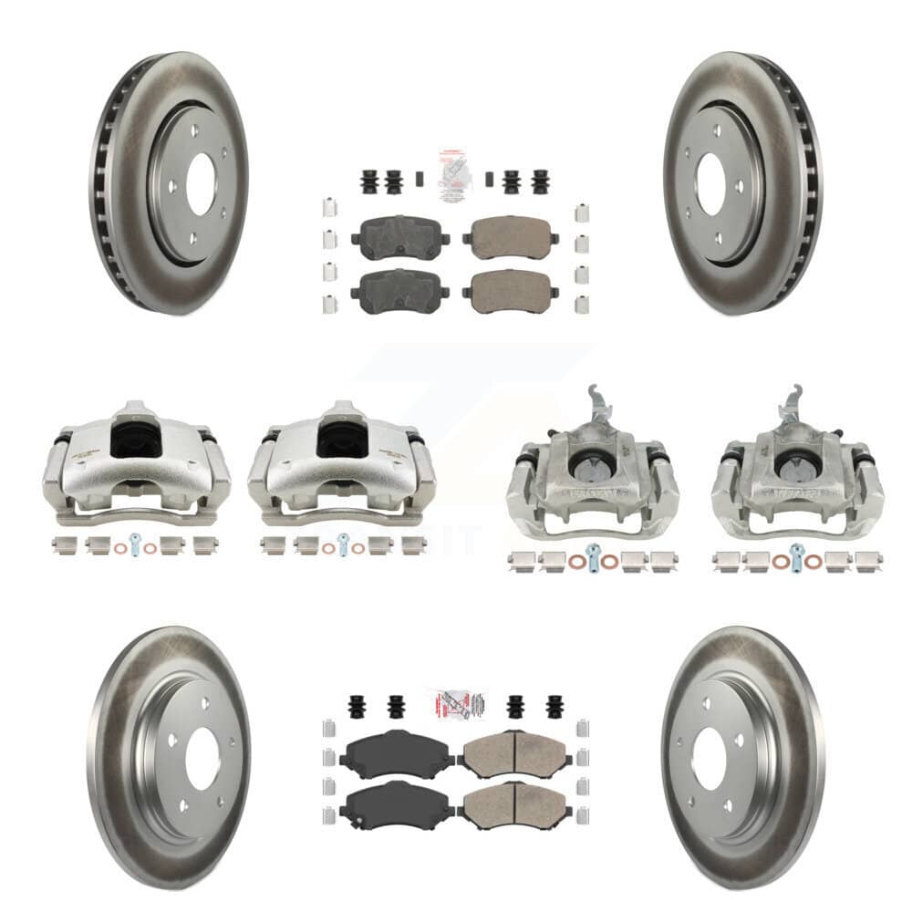 Transit Auto - KCG-102651N - Front and Rear Disc Brake Kits