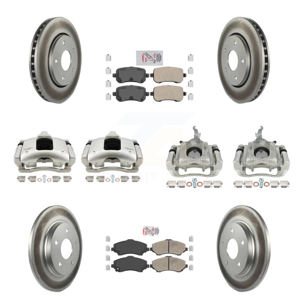 Transit Auto - KCG-102654N - Front and Rear Disc Brake Kits