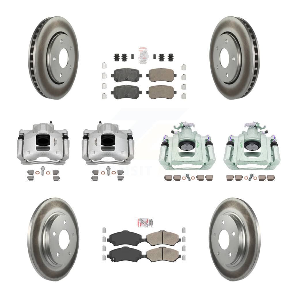 Transit Auto - KCG-102674N - Front and Rear Disc Brake Kits