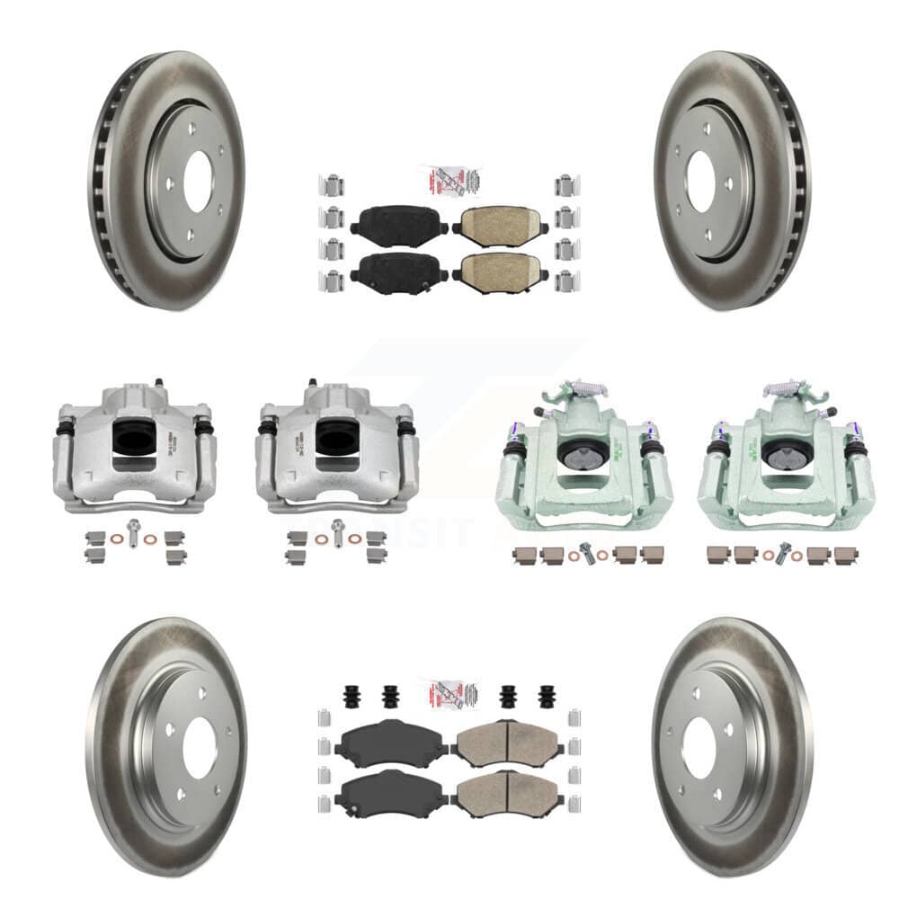 Transit Auto - KCG-102677N - Front and Rear Disc Brake Kits