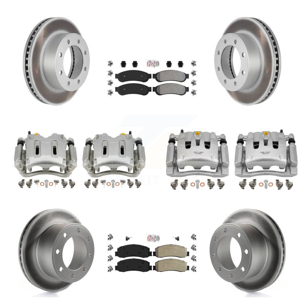 Transit Auto - KCG-102703N - Front and Rear Disc Brake Kits