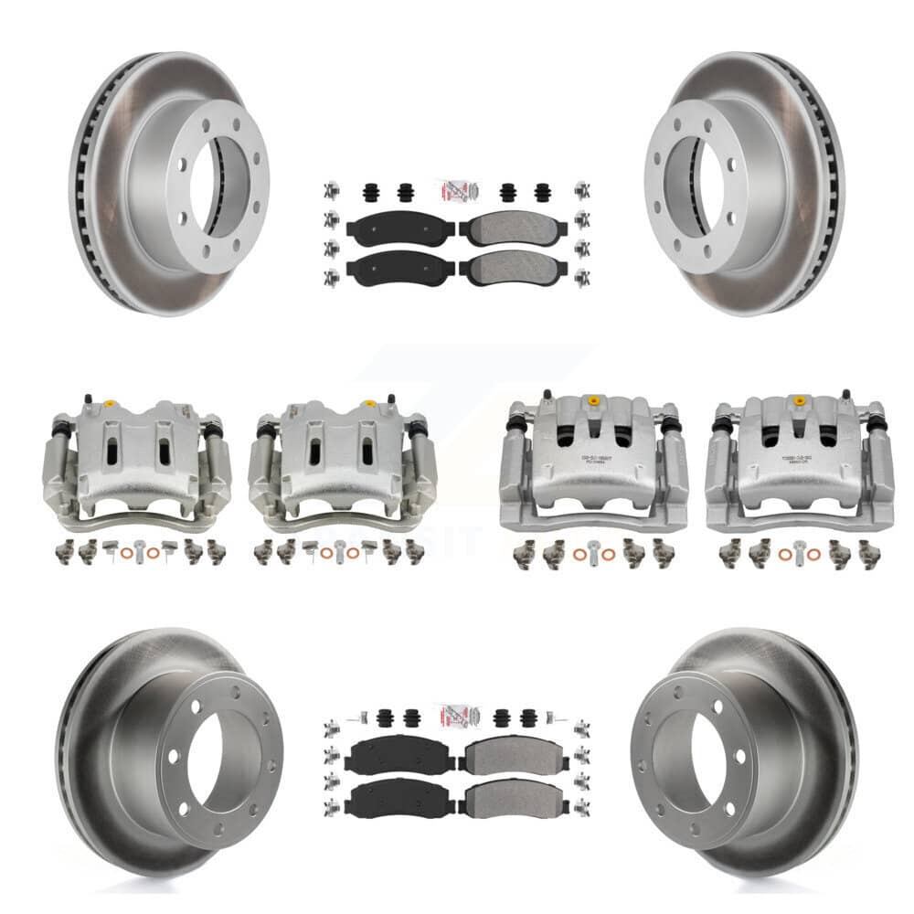 Transit Auto - KCG-102704N - Front and Rear Disc Brake Kits