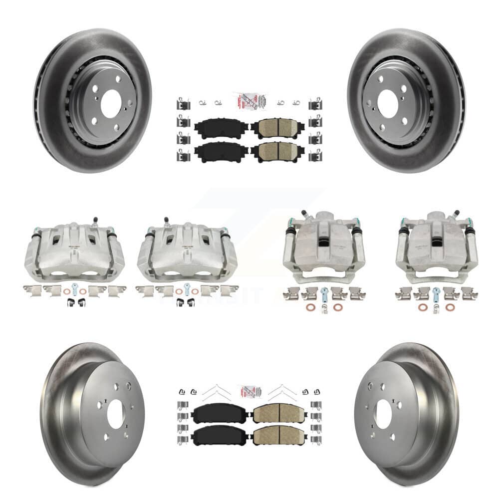 Transit Auto - KCG-102713N - Front and Rear Disc Brake Kits