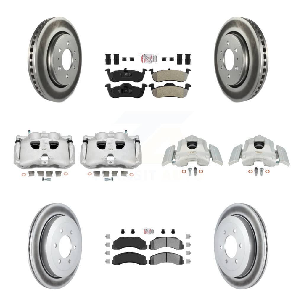 Transit Auto - KCG-102716N - Front and Rear Disc Brake Kits