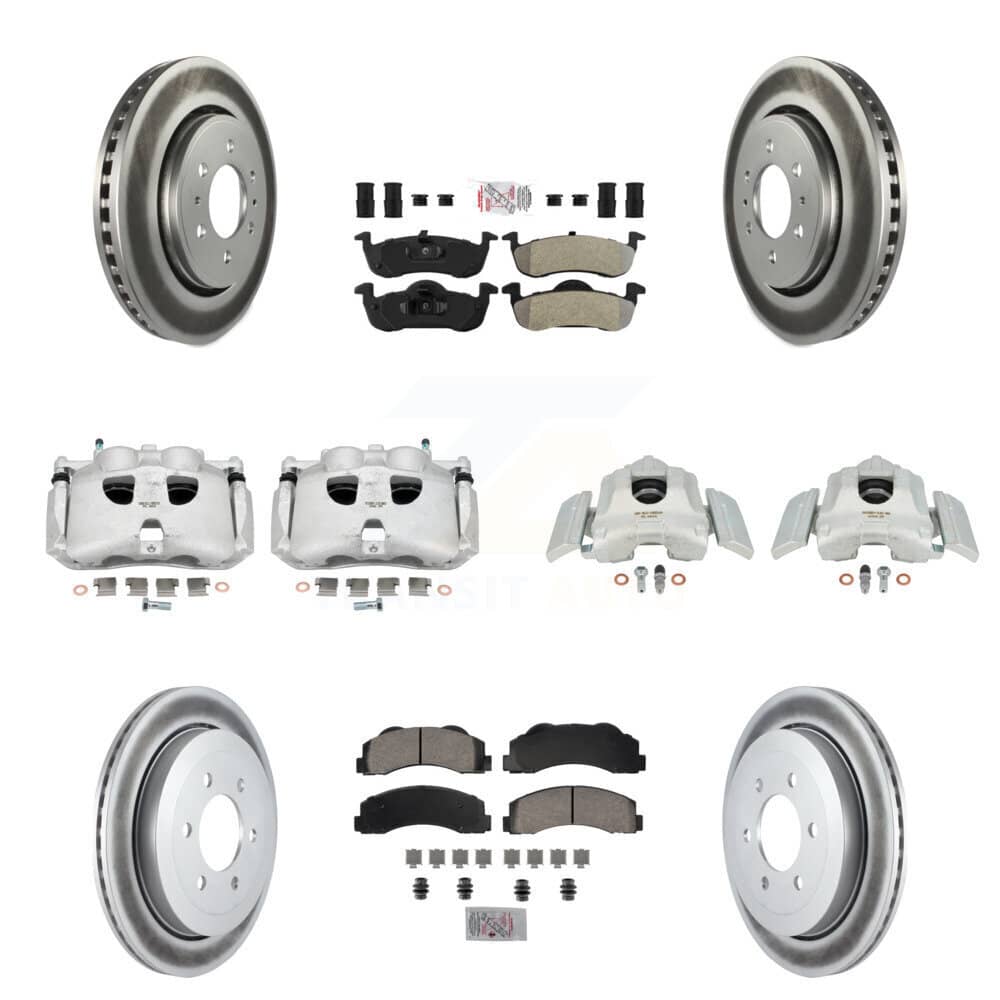 Transit Auto - KCG-102718N - Front and Rear Disc Brake Kits
