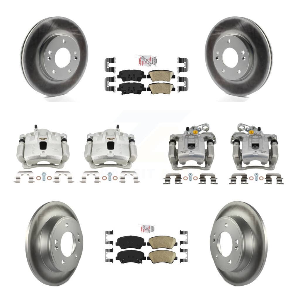 Transit Auto - KCG-102720N - Front and Rear Disc Brake Kits