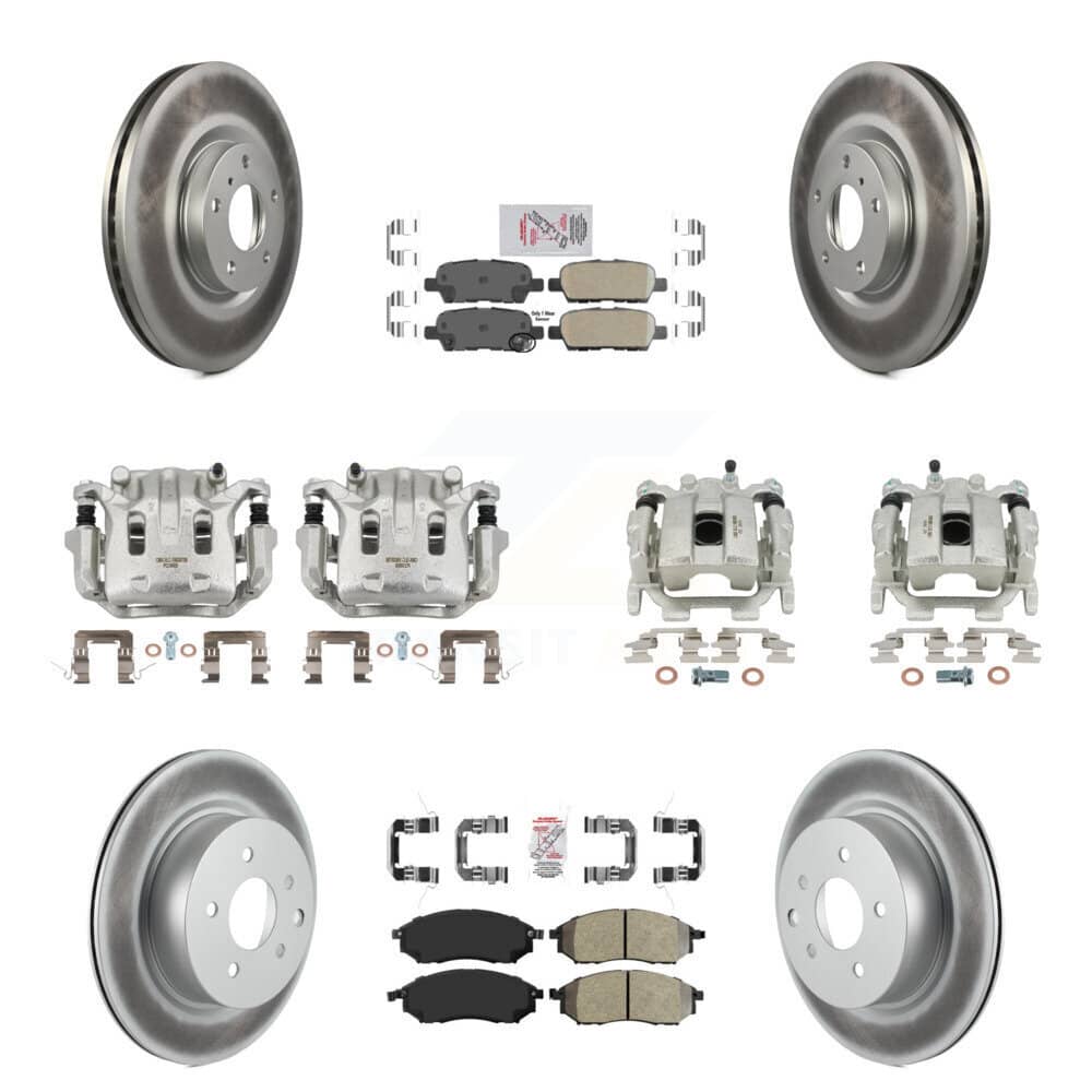 Transit Auto - KCG-102735N - Front and Rear Disc Brake Kits