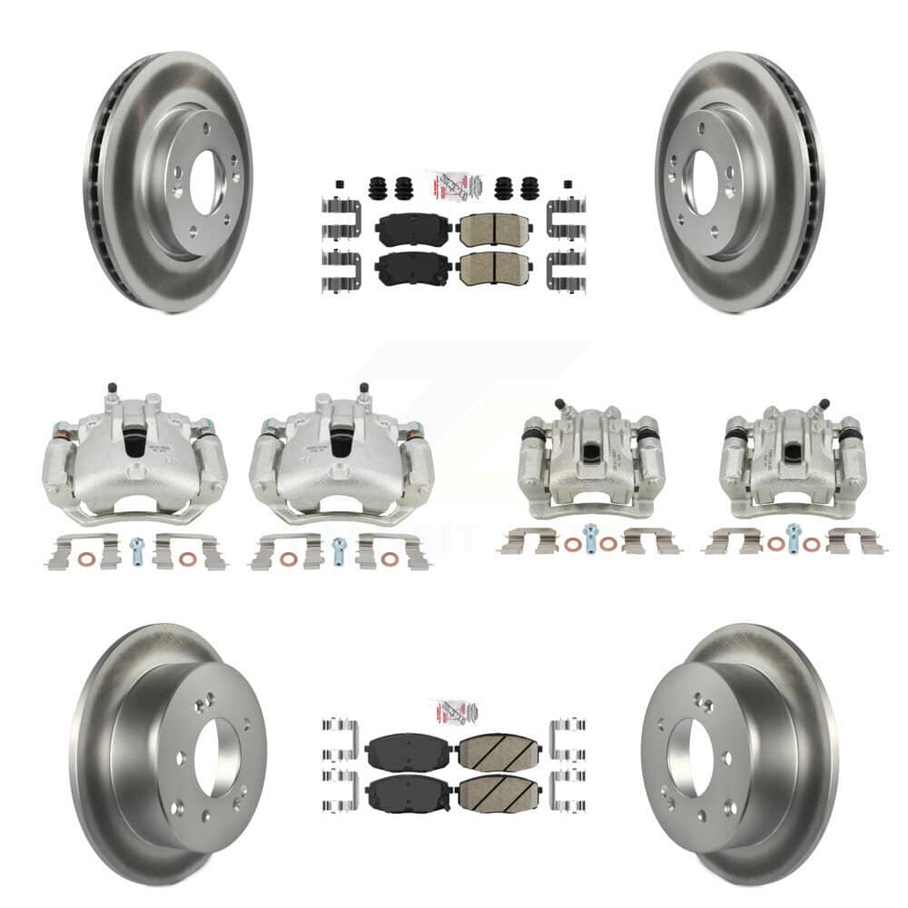 Transit Auto - KCG-102745N - Front and Rear Disc Brake Kits