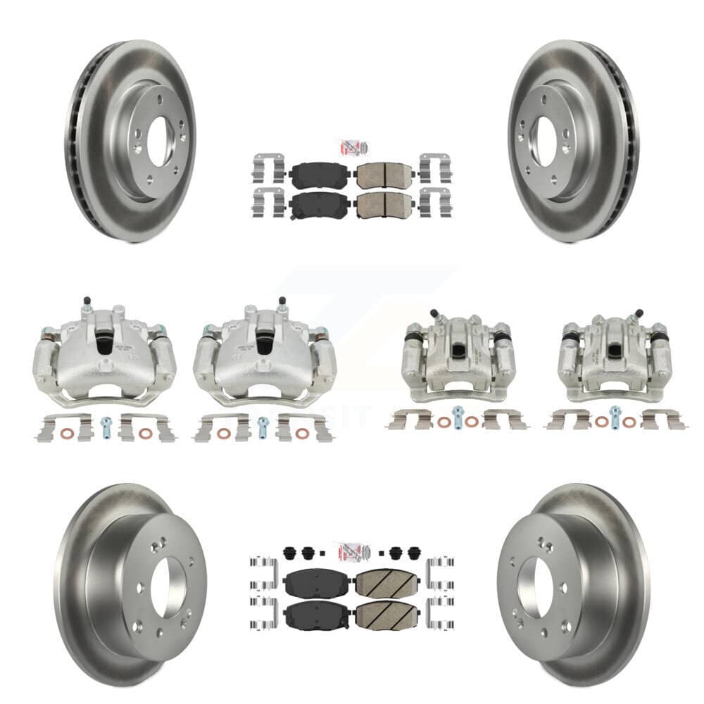 Transit Auto - KCG-102748N - Front and Rear Disc Brake Kits