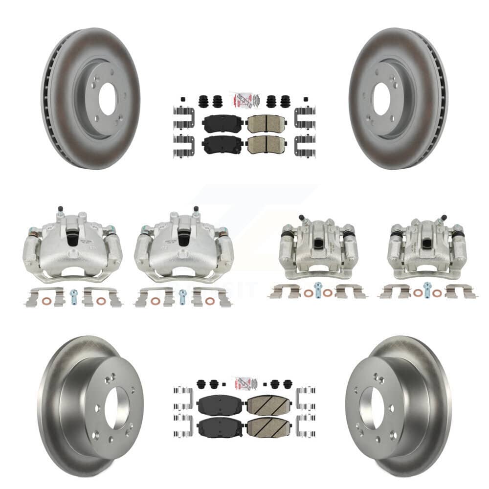 Transit Auto - KCG-102750N - Front and Rear Disc Brake Kits