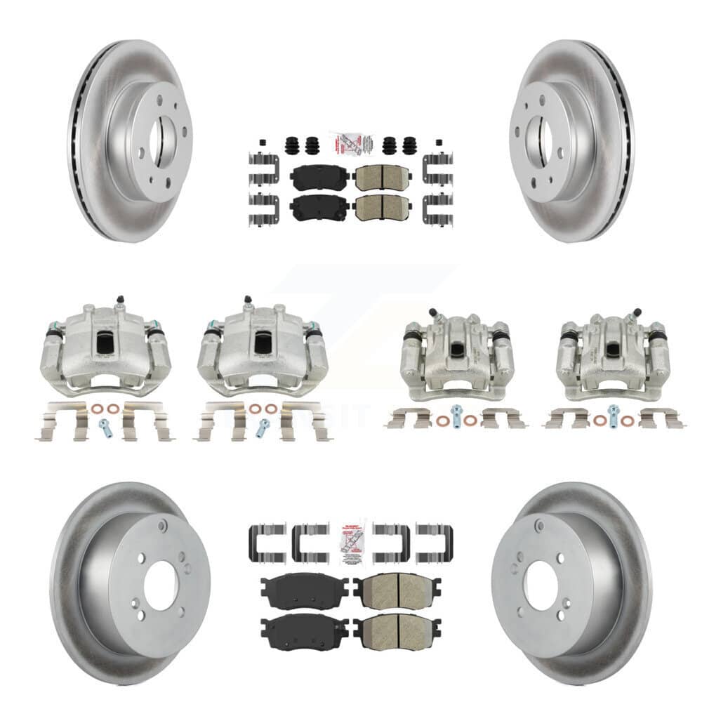 Transit Auto - KCG-102755N - Front and Rear Disc Brake Kits