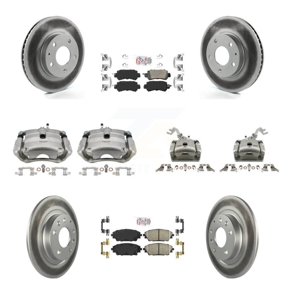 Transit Auto - KCG-102760N - Front and Rear Disc Brake Kits