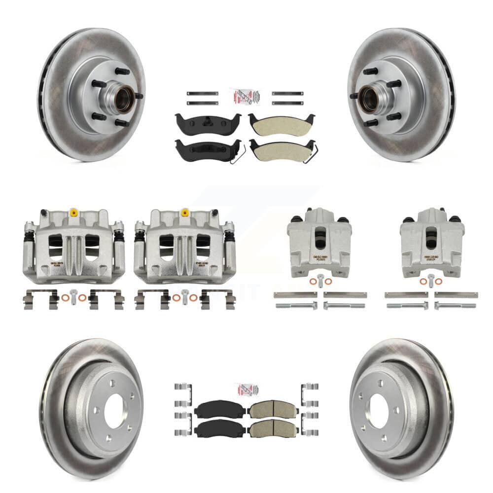 Transit Auto - KCG-102761N - Front and Rear Disc Brake Kits