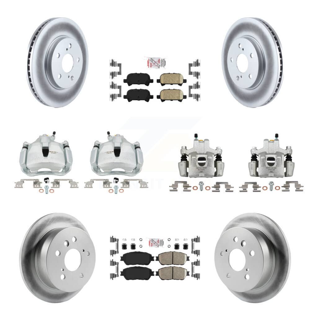 Transit Auto - KCG-102784N - Front and Rear Disc Brake Kits