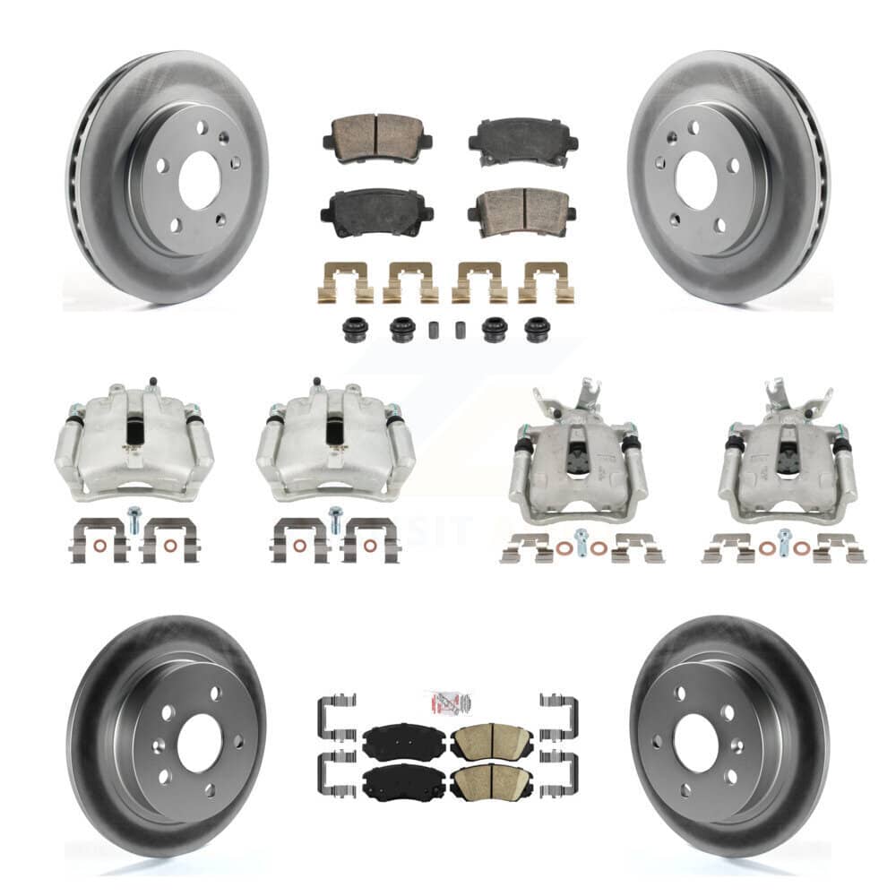 Transit Auto - KCG-102830N - Front and Rear Disc Brake Kits