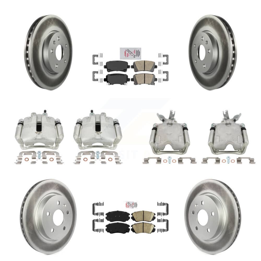 Transit Auto - KCG-102836N - Front and Rear Disc Brake Kits