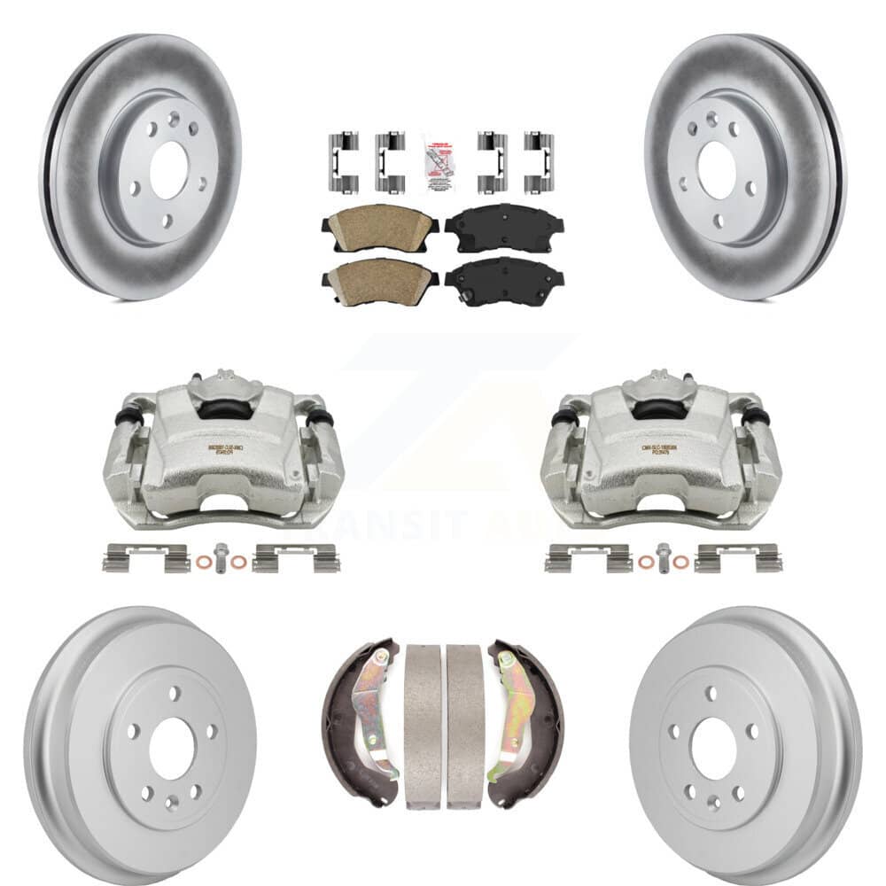 Transit Auto - KCG-102895N - Front and Rear Disc Brake Kits