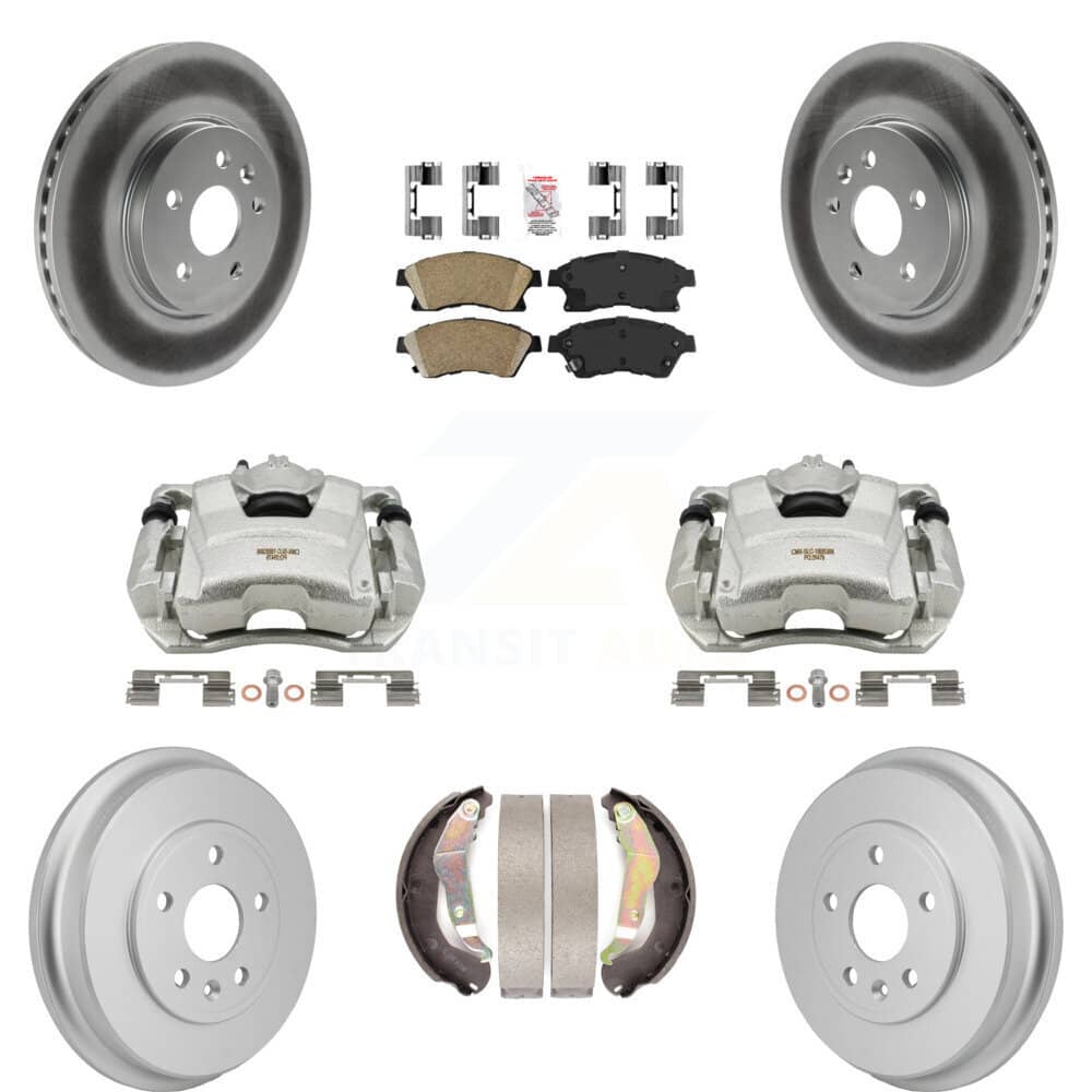 Transit Auto - KCG-102897N - Front and Rear Disc Brake Kits