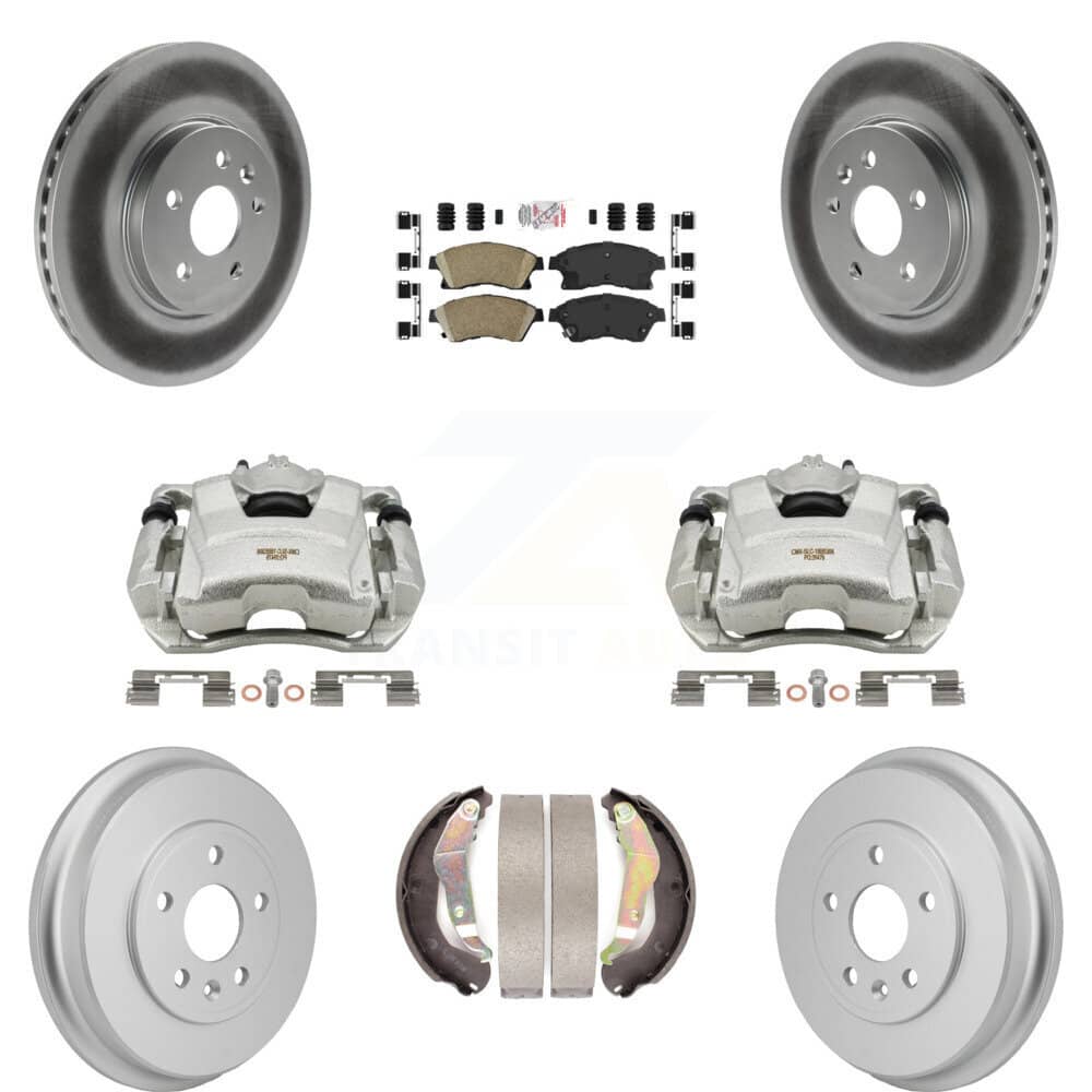 Transit Auto - KCG-102898N - Front and Rear Disc Brake Kits