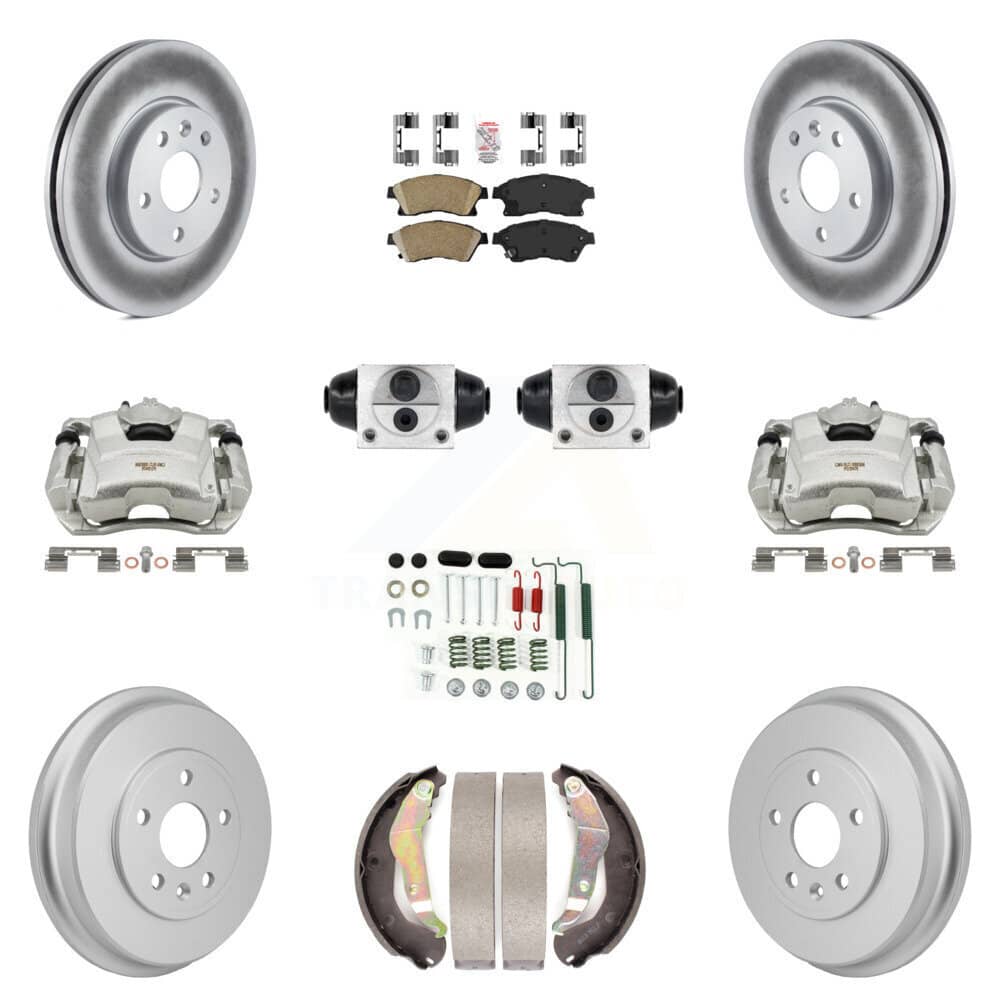 Transit Auto - KCG-102909N - Front and Rear Disc Brake Kits