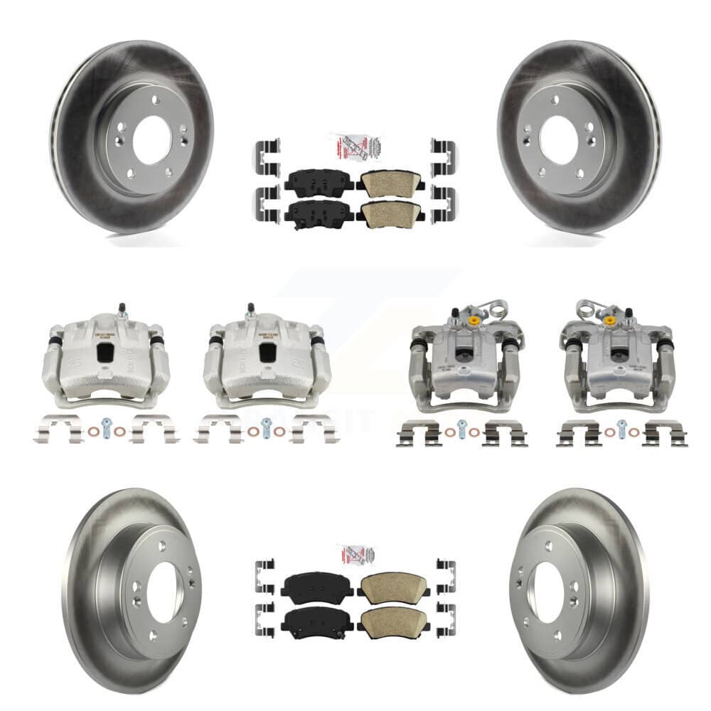 Transit Auto - KCG-102933N - Front and Rear Disc Brake Kits