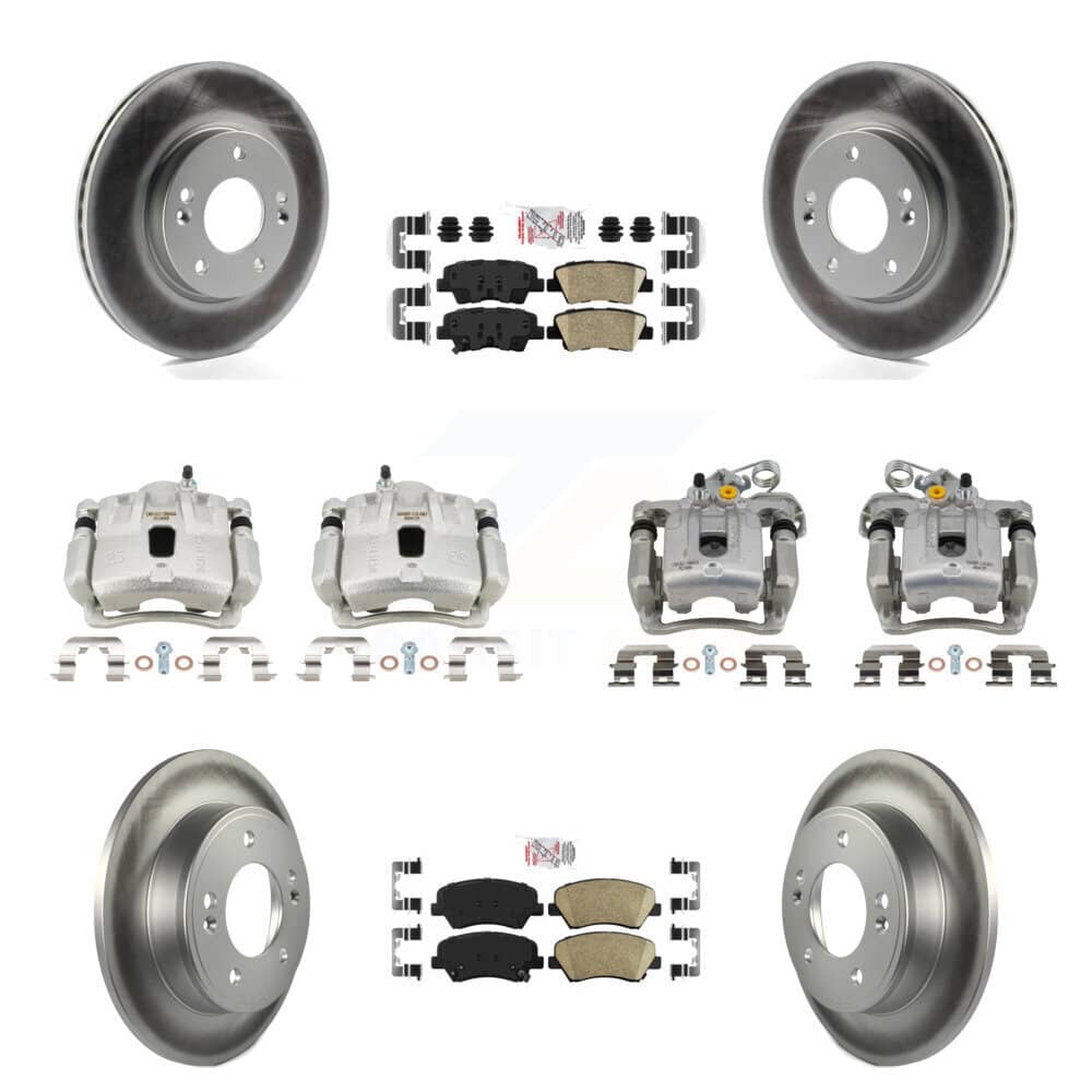 Transit Auto - KCG-102935N - Front and Rear Disc Brake Kits