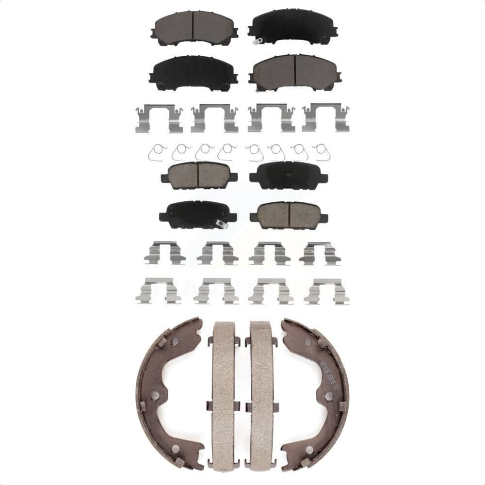 Transit Auto - KCN-100005 - Front and Rear Disc Brake Pad Kits