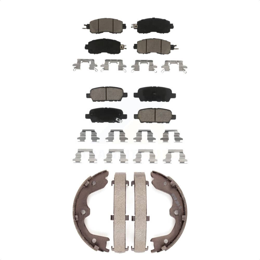 Transit Auto - KCN-100007 - Front and Rear Disc Brake Pad Kits