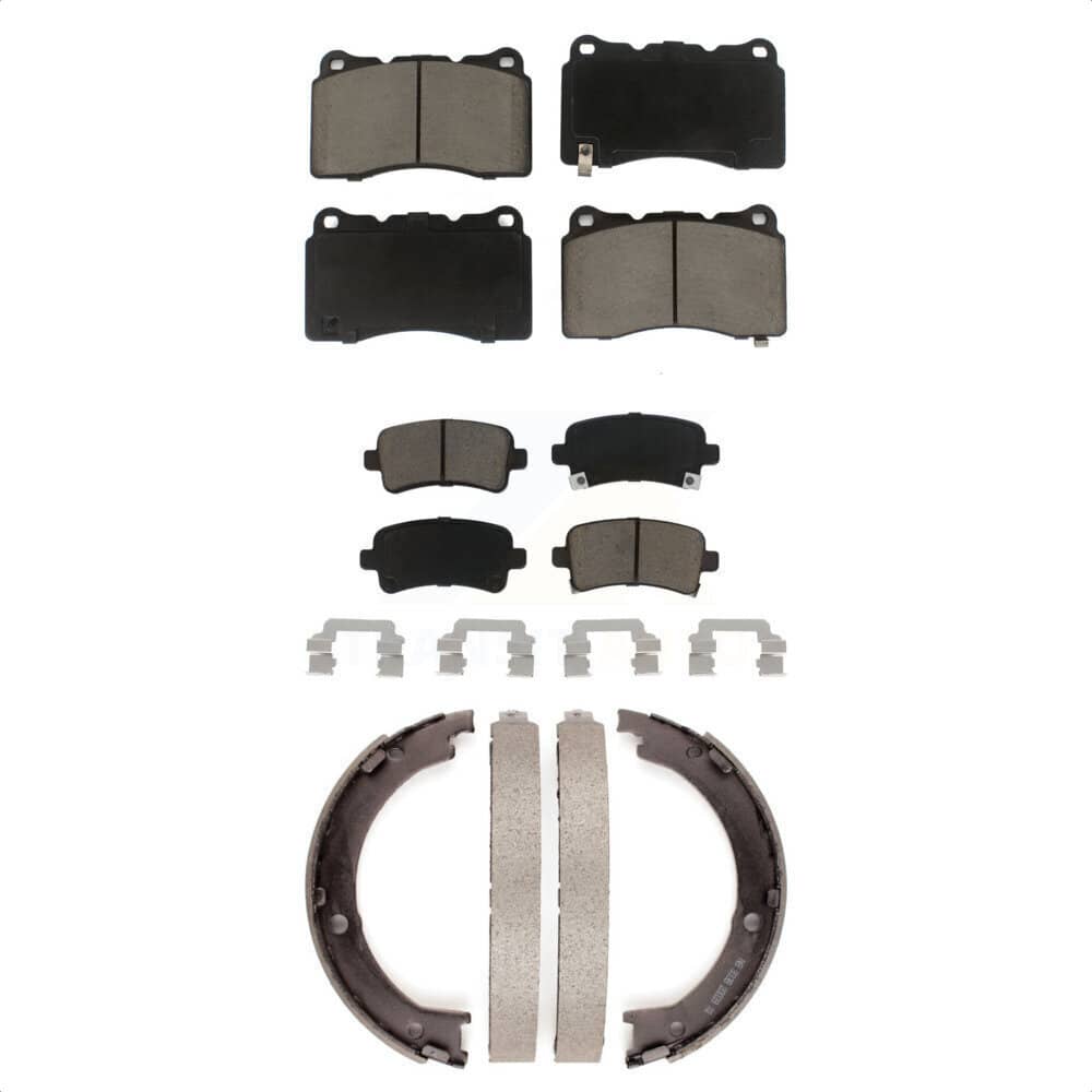 Transit Auto - KCN-100019 - Front and Rear Disc Brake Pad Kits