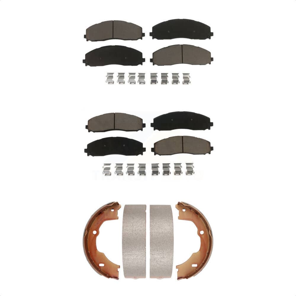 Transit Auto - KCN-100021 - Front and Rear Disc Brake Pad Kits