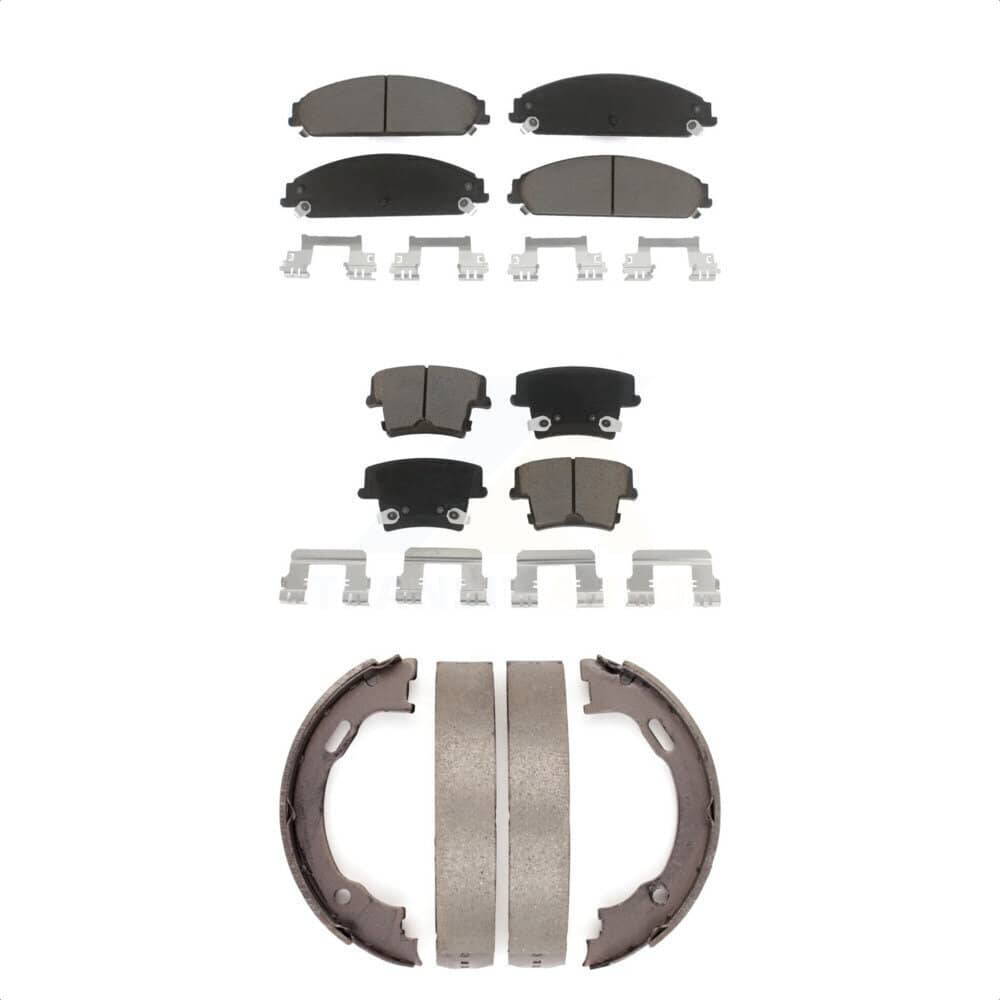 Transit Auto - KCN-100032 - Front and Rear Disc Brake Pad Kits