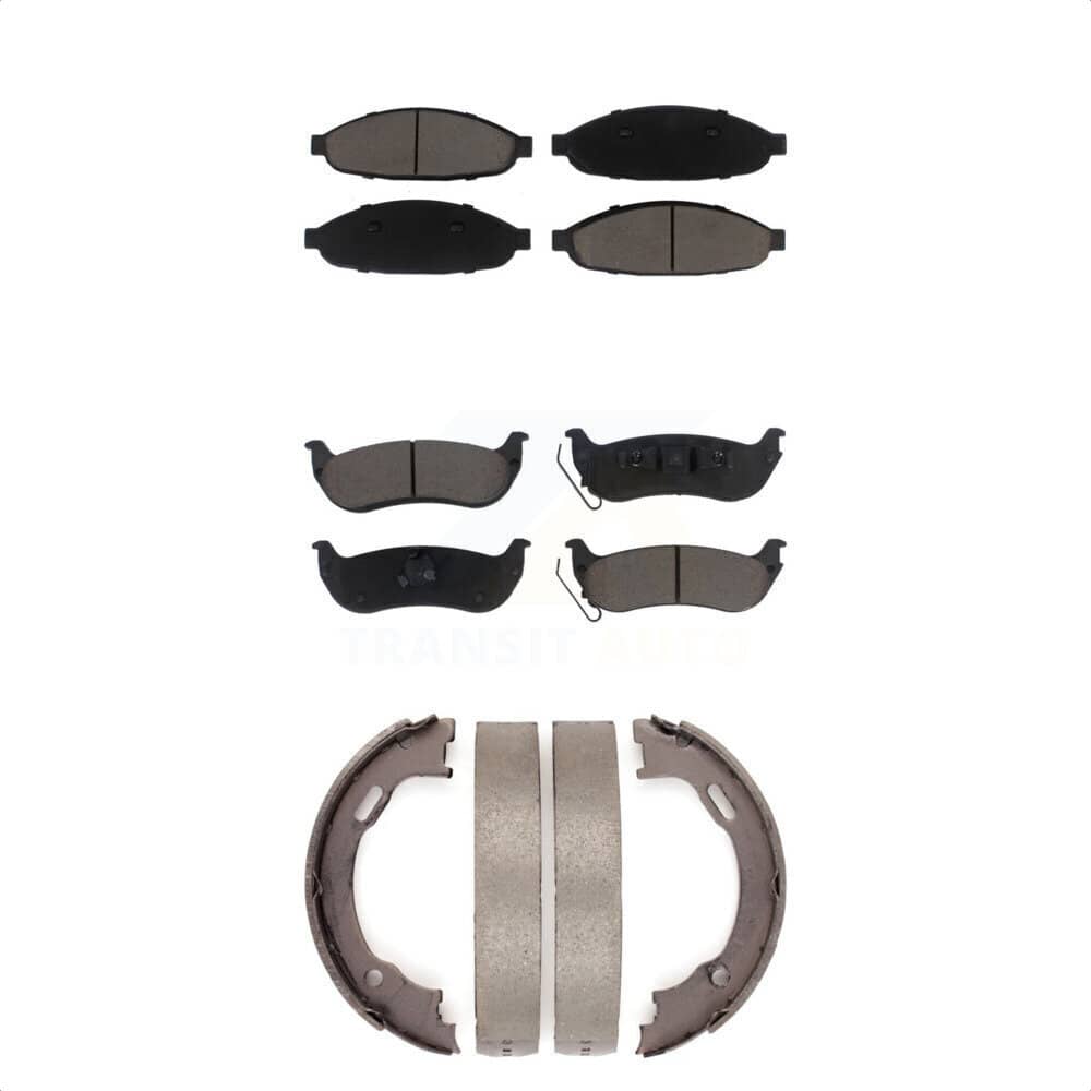 Transit Auto - KCN-100037 - Front and Rear Disc Brake Pad Kits
