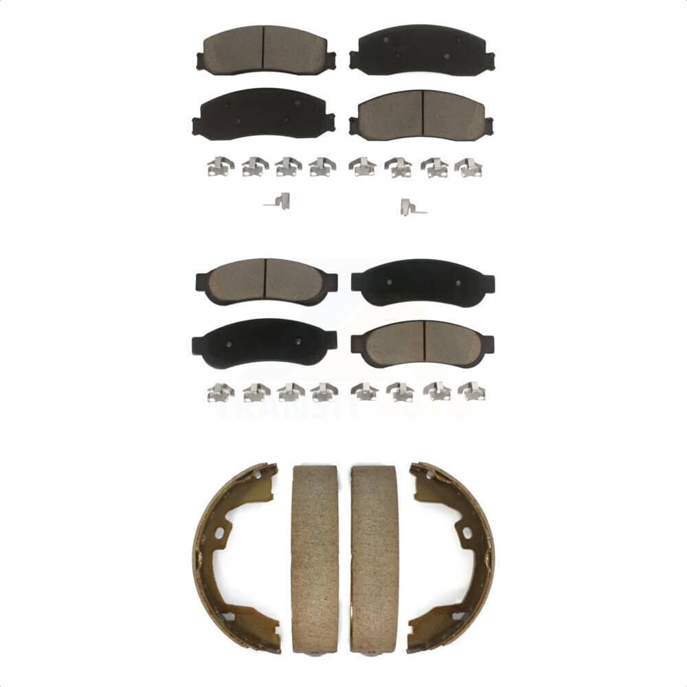 Transit Auto - KCN-100040 - Front and Rear Disc Brake Pad Kits
