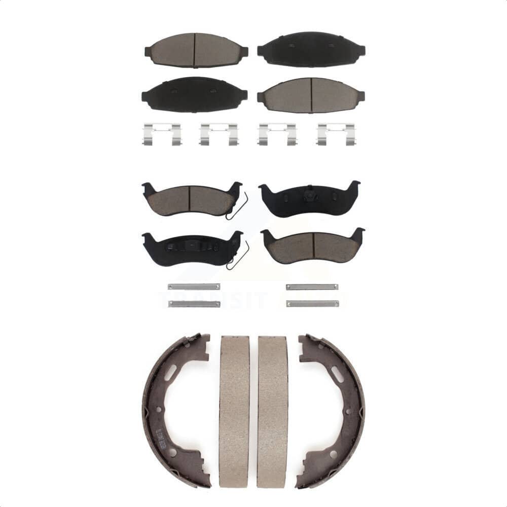 Transit Auto - KCN-100042 - Front and Rear Disc Brake Pad Kits