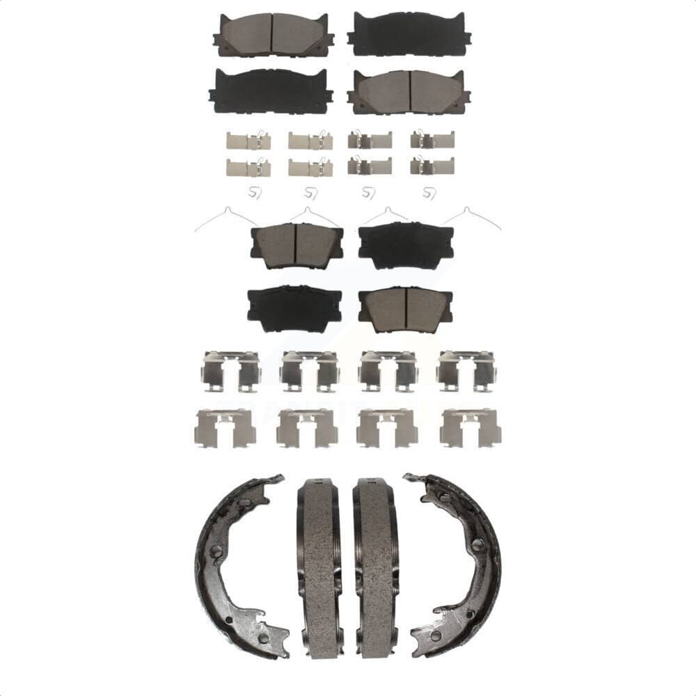 Transit Auto - KCN-100048 - Front and Rear Disc Brake Pad Kits