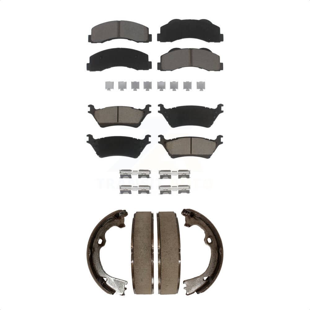 Transit Auto - KCN-100053 - Front and Rear Disc Brake Pad Kits