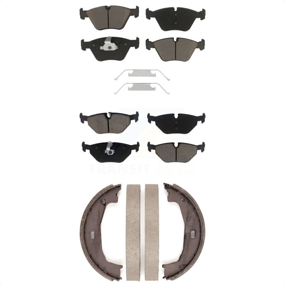 Transit Auto - KCN-100064 - Front and Rear Disc Brake Pad Kits