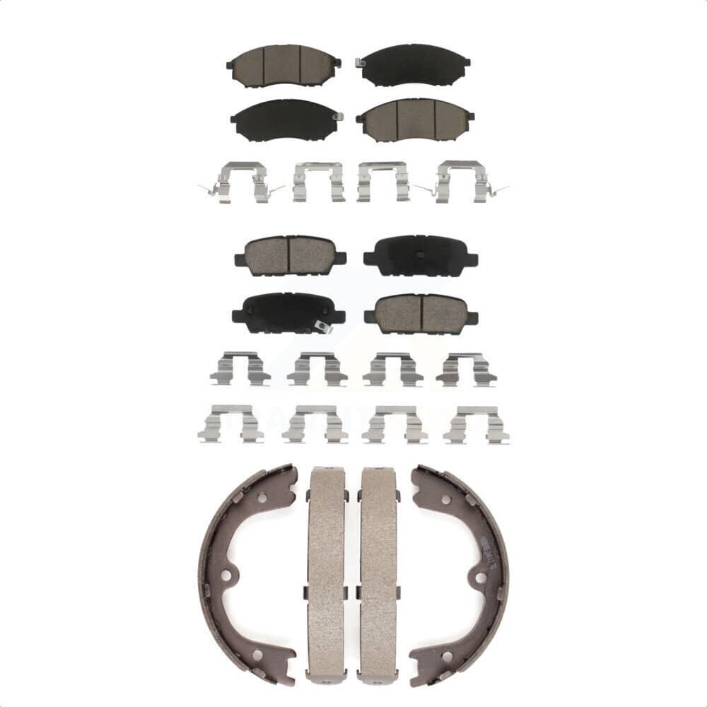 Transit Auto - KCN-100069 - Front and Rear Disc Brake Pad Kits
