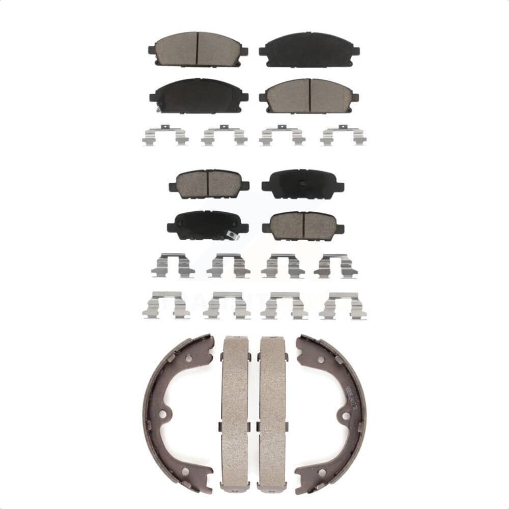 Transit Auto - KCN-100076 - Front and Rear Disc Brake Pad Kits