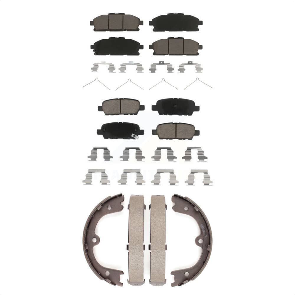 Transit Auto - KCN-100077 - Front and Rear Disc Brake Pad Kits