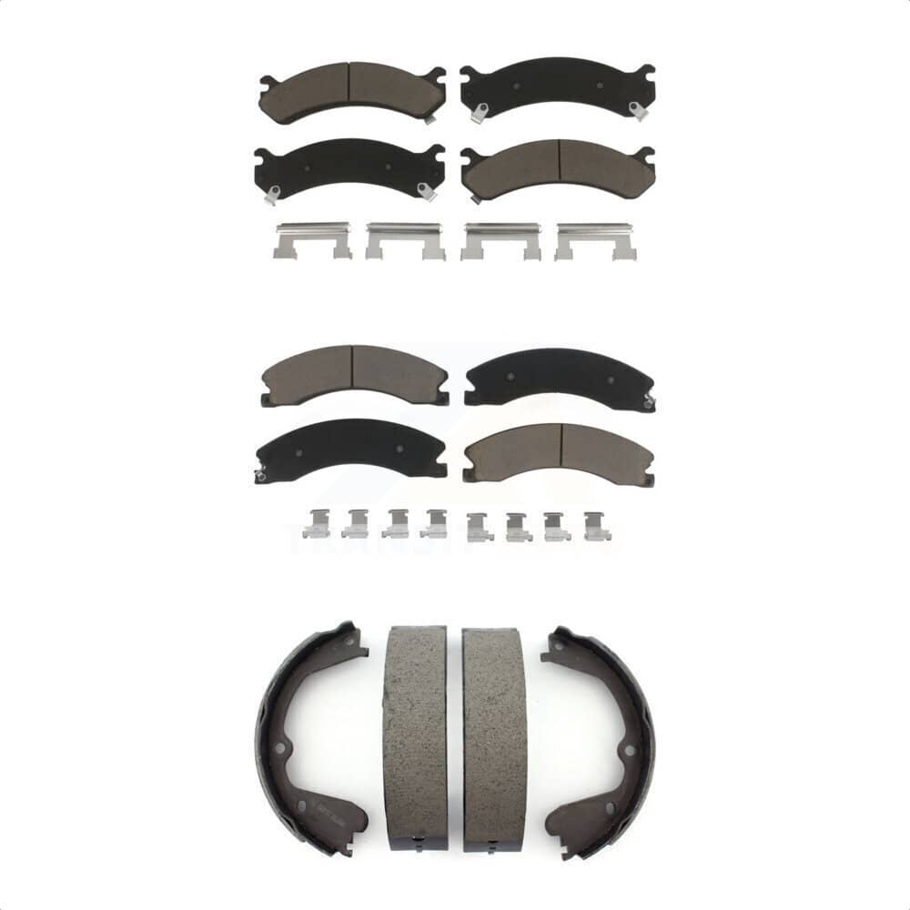 Transit Auto - KCN-100082 - Front and Rear Disc Brake Pad Kits