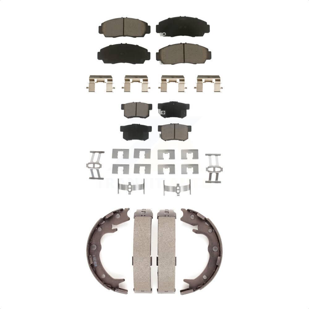 Transit Auto - KCN-100086 - Front and Rear Disc Brake Pad Kits