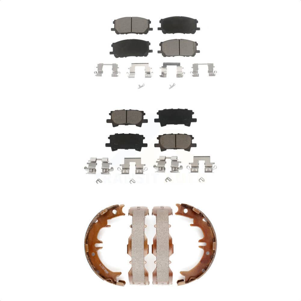 Transit Auto - KCN-100088 - Front and Rear Disc Brake Pad Kits