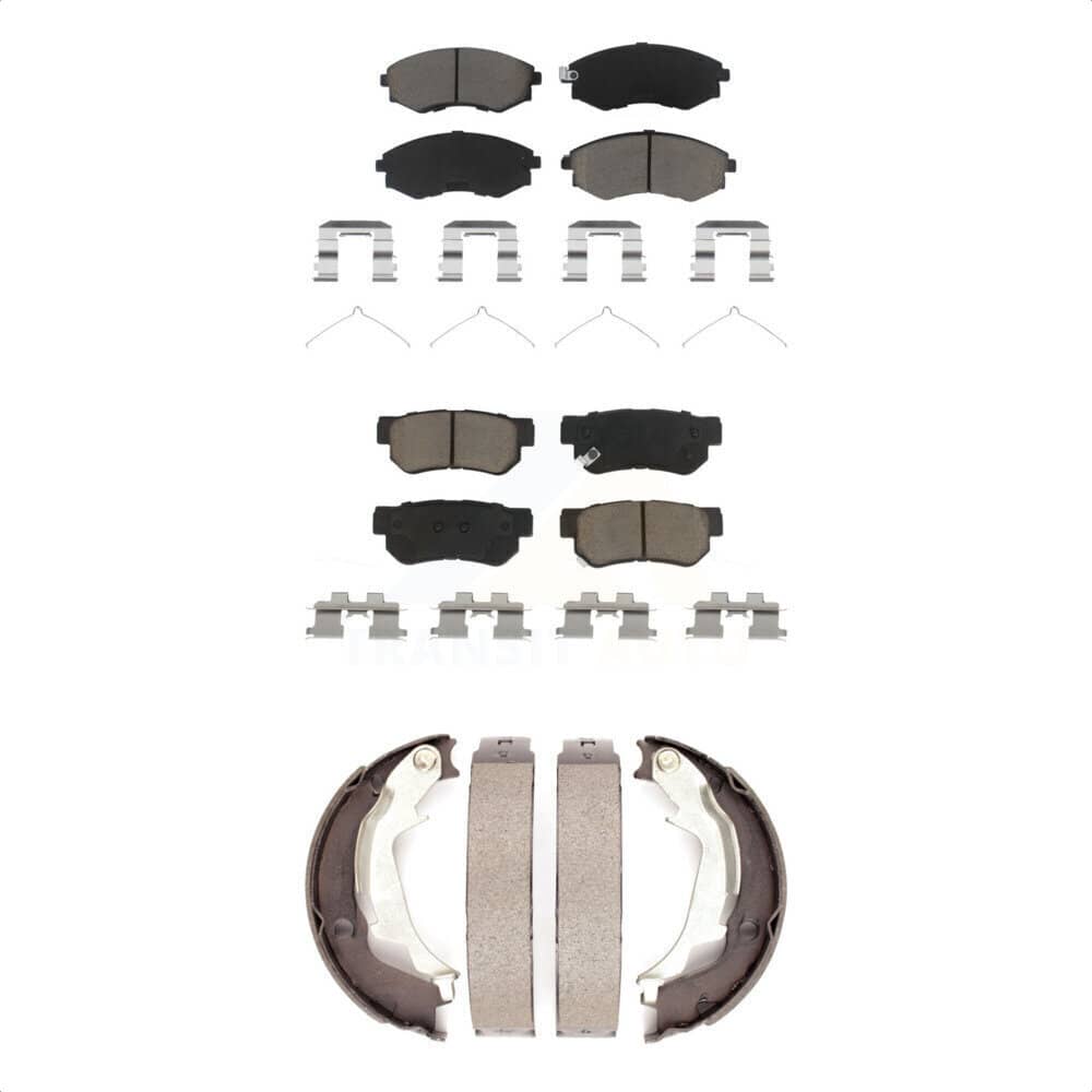 Transit Auto - KCN-100095 - Front and Rear Disc Brake Pad Kits