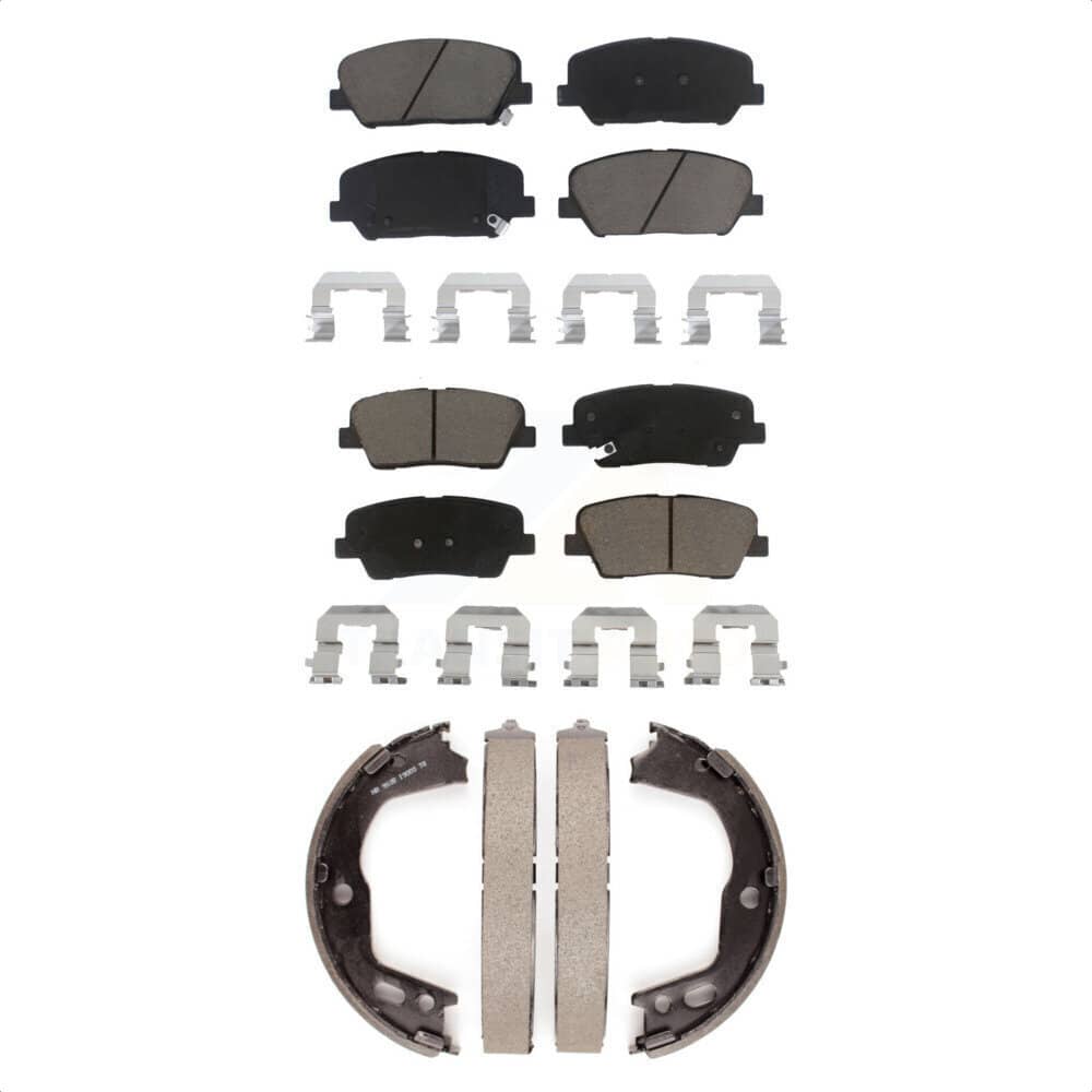 Transit Auto - KCN-100113 - Front and Rear Disc Brake Pad Kits