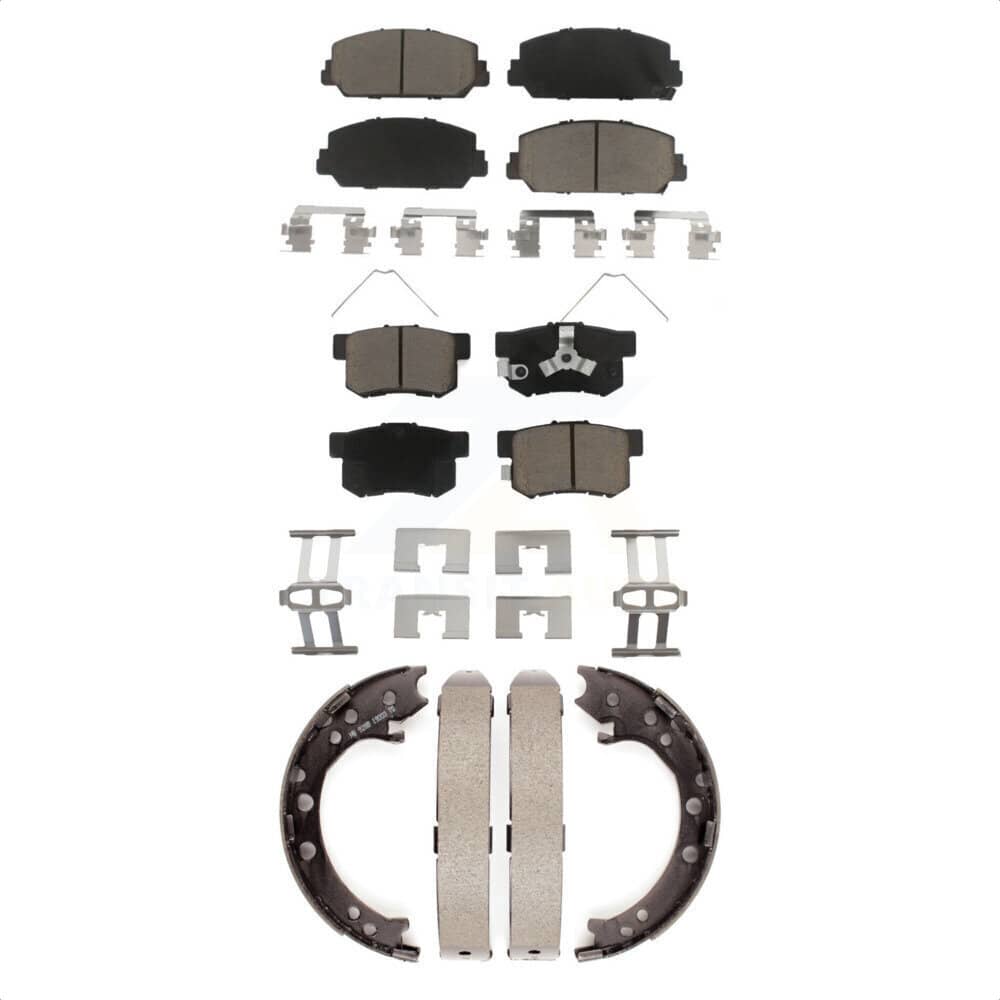 Transit Auto - KCN-100123 - Front and Rear Disc Brake Pad Kits
