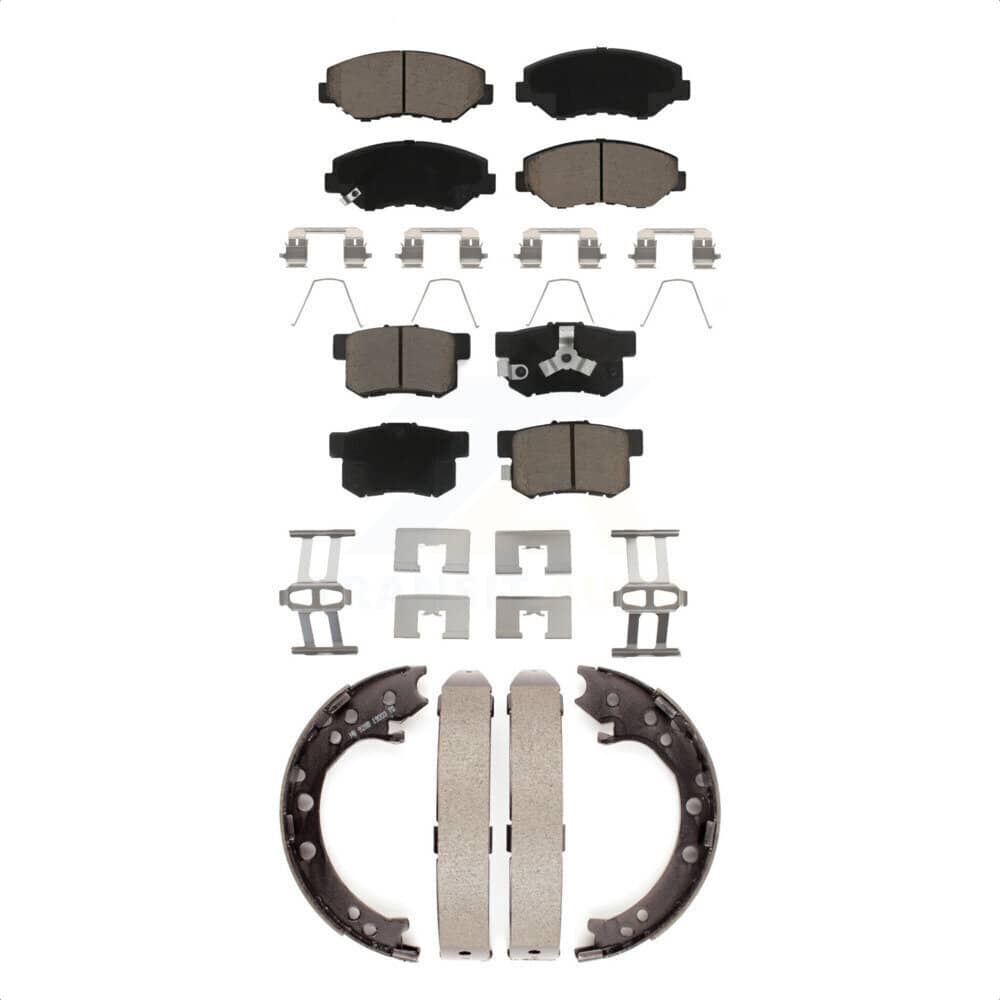 Transit Auto - KCN-100125 - Front and Rear Disc Brake Pad Kits