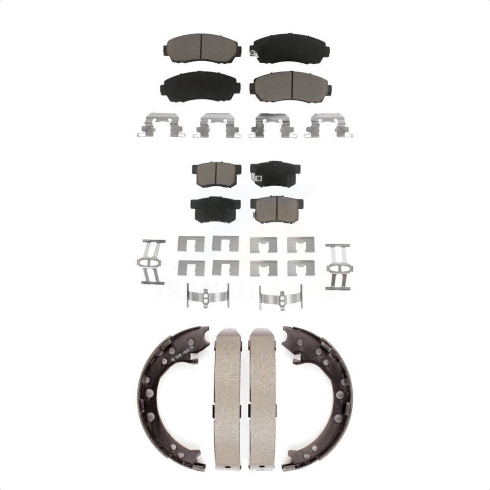 Transit Auto - KCN-100126 - Front and Rear Disc Brake Pad Kits