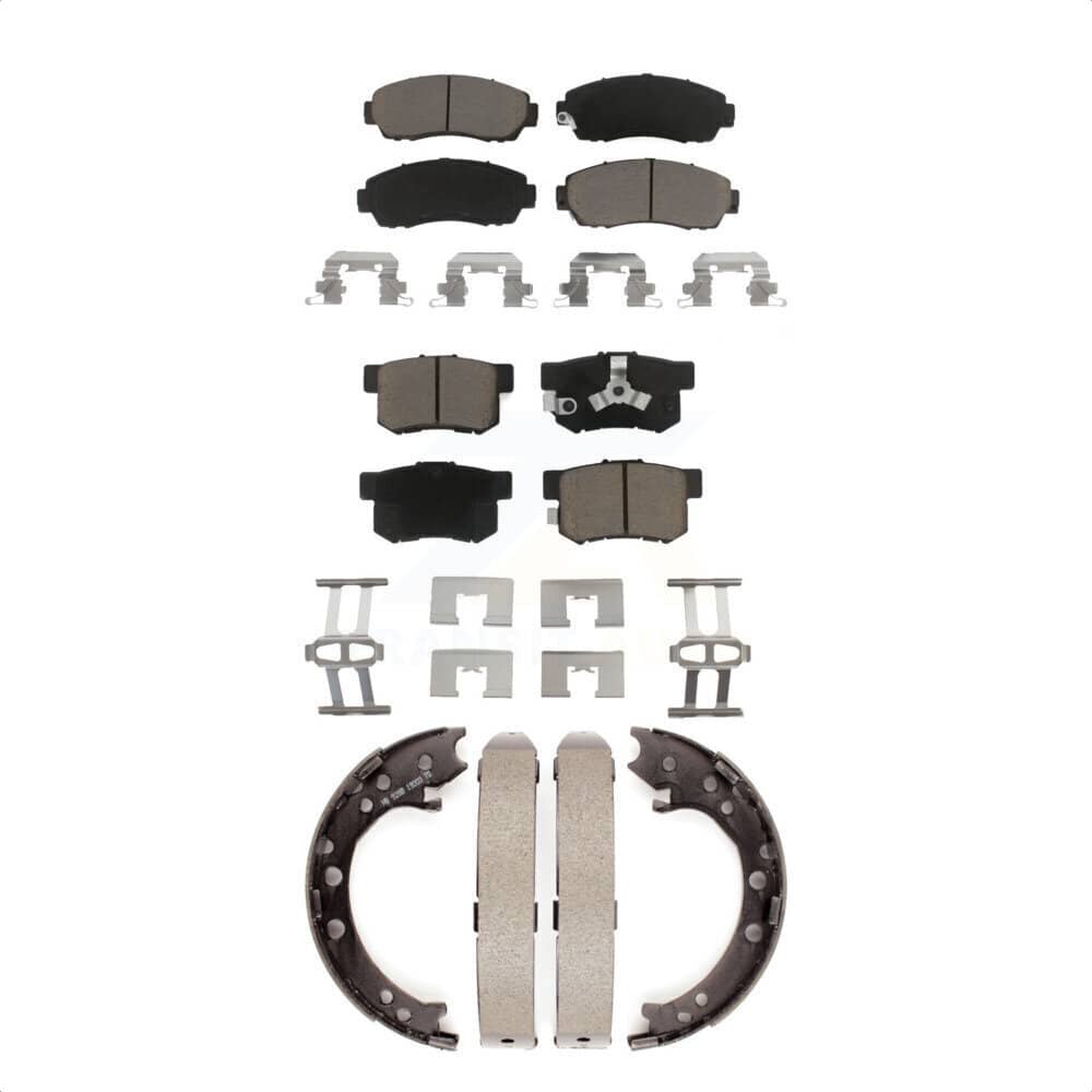 Transit Auto - KCN-100127 - Front and Rear Disc Brake Pad Kits